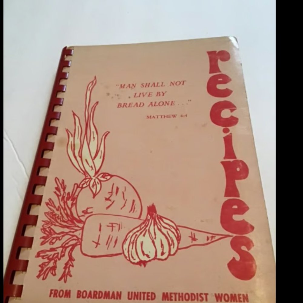 Man Shall Not Live By Bread Alone -Vintage -cookbook